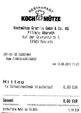 wpls Hffner Kochmtze Restaurant